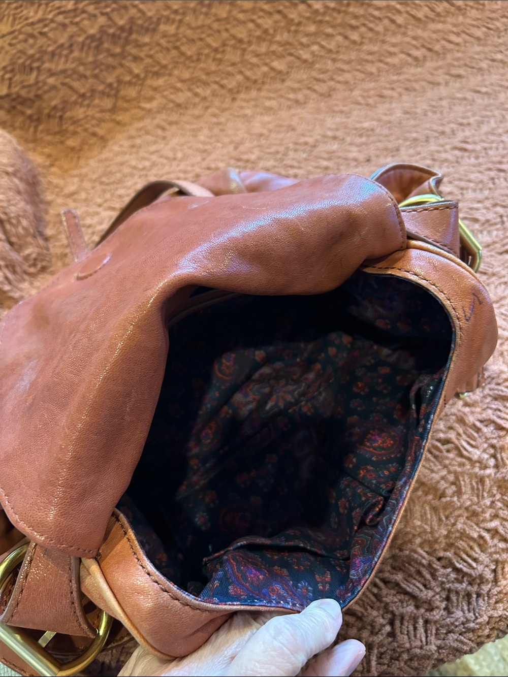 Marc by Marc Jacobs Brown Leather Shoulder Bag - Picture 6 of 10